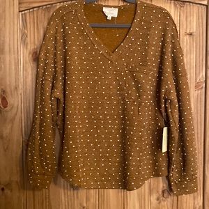 Flower & Feather brand Ladies Sweater Size L